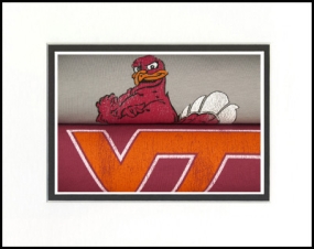 Virginia Tech Hokies Vintage T-Shirt Sports Art
